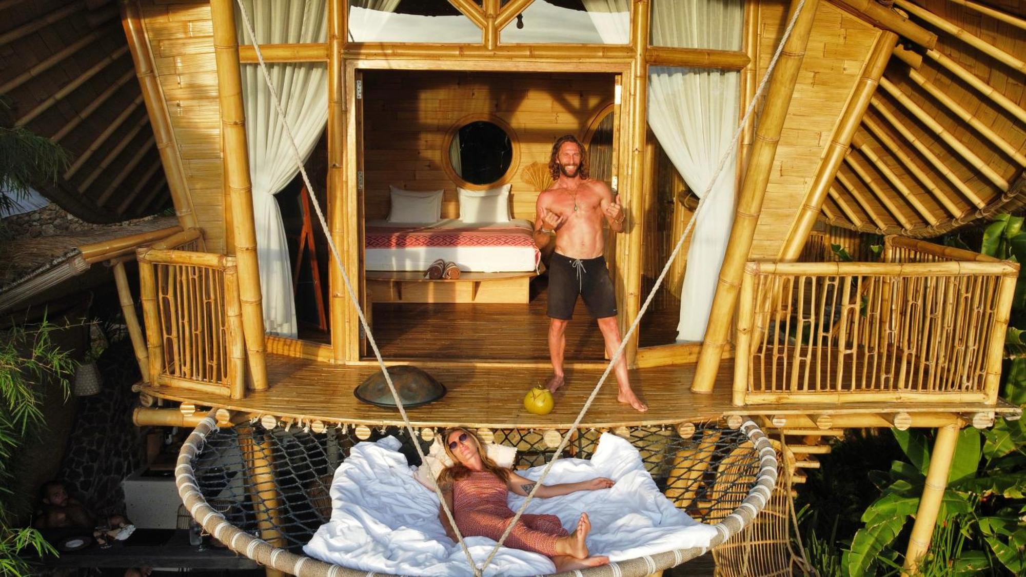 Kalma Bamboo Eco Lodge Kuta  Dış mekan fotoğraf
